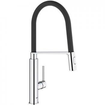 Grohe Feel - grifo de cocina, cromado - monomando de fregadero