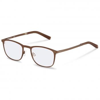 Rodenstock R7103 B Men's Eyeglasses Brown Size 54 - Blue Light Block Available