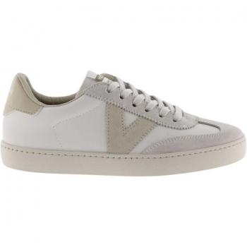 Zapatillas deportivas unisex ciclista con piezas de color y serraje en contraste