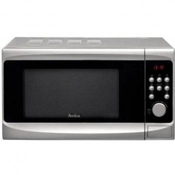 Amica Horno Microondas Independiente Plata 900W 6 Niveles de Potencia
