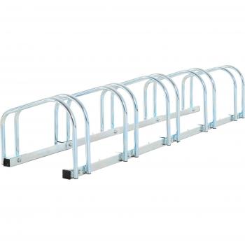 Aparcamiento para 5 Bicicletas Estacionamiento Plata