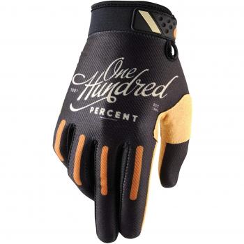 100% Guantes Ridefit Classic - - negro, Negro, M