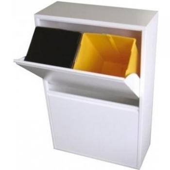 Armario Metálico Reciclaje PAT 4 BLANCO