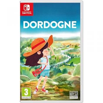 Videojuego para Switch Dordogne Just For Games, aventura narrativa, ambientación en acuarelas, historia emocional, exploración de recuerdos familiares, jugabilidad interactiva