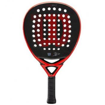 Wilson Bela LT Padel Racket - Red/Black