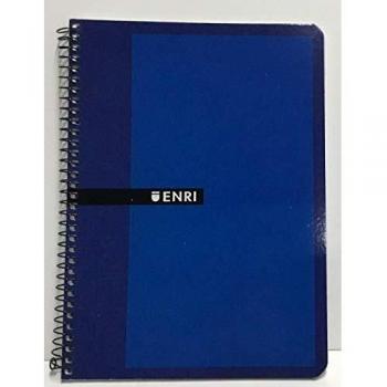 CUADERNO PAUTA 3,5 MM, CUARTO CON ESPIRAL 80 HOJAS. PRECIO UNITARIO. COLORES SURTIDOS