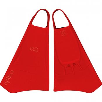 Option aletas de bodyboard Rojo rojo Talla:S