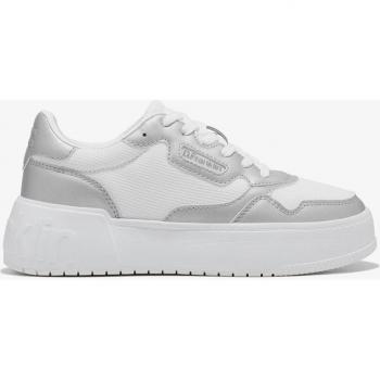 Zapatillas deportivas D.Franklin Court basic mesh para mujer en color blanco