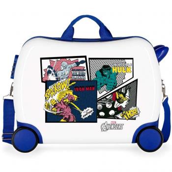 Marvel Los Vengadores Sky Avengers Maleta Infantil Multicolor 50x38x20 cms Rígida ABS Cierre combinación 34L 2,3Kgs 4 Ruedas Equipaje de Mano