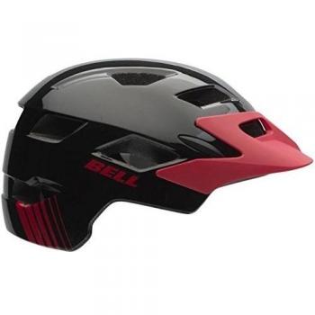 Bell Side Track y Mips Junior bicicleta casco - Black Red Echo, 50-57 cm