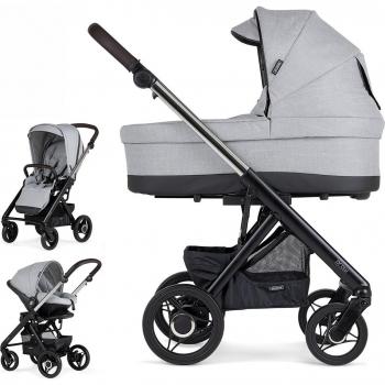 Carrito Trio Bebecar Prow Compact con chasis de aluminio