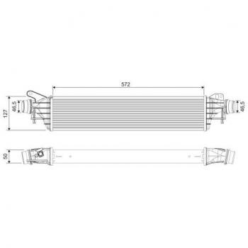 Intercooler VALEO 818697 de alto rendimiento