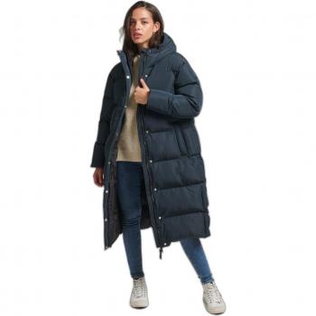 Superdry Women's Long Hooded Puffer Jacket