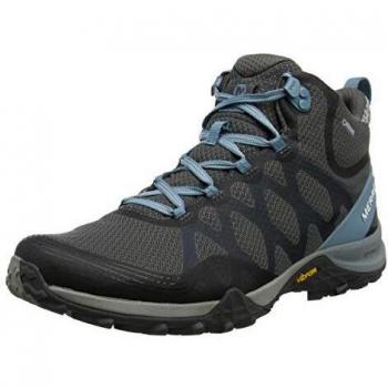 Merrell Siren 3 Mid Gore-Tex, Botas de Senderismo para Mujer, Azul