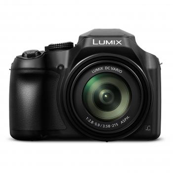 Cámara compacta Panasonic Lumix DC-FZ83EG-K negra.
