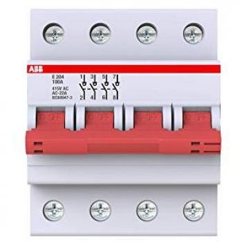 E204/100R 4-Pole 100A Switch-Disconnector with Off Function