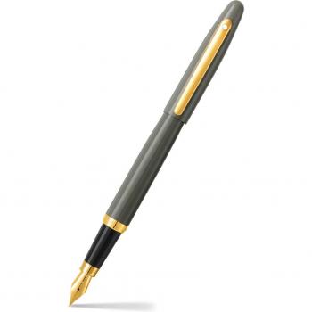 Pluma estilográfica Sheaffer VFM gris y dorado