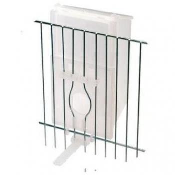 Comedero para aves Economy 116, tipo: comedero para canarios y exóticos, características: capacidad de 2 gramos, dimensiones de 8x15,5x7 cm