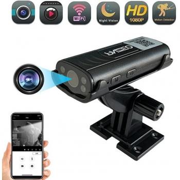 Mini Cámara de Seguridad 2024 HD 1080P Inalámbrica WiFi con Vista Remota - Super Mini Nanny Cam Grabadora y Monitor de Bebé