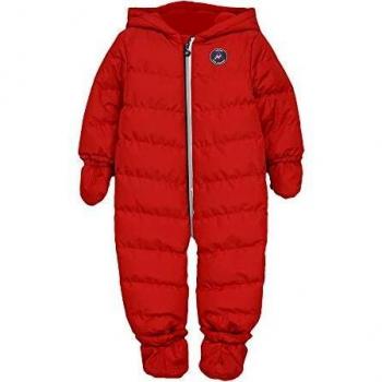 Peak Mountain-Combipilote de esquí Bebe MEROSKI-rojo-12 Meses