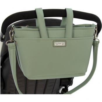 Bolso pequeño para silla de paseo Rosy Fuentes - Talega pequeña, diseño práctico y funcional, fabricado en materiales resistentes, con correas ajustables para facilitar el transporte, múltiples compartimentos para organización, ligero y fácil de li