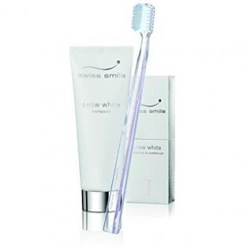 Swiss Smile - snow white toothpaste & toothbrush
