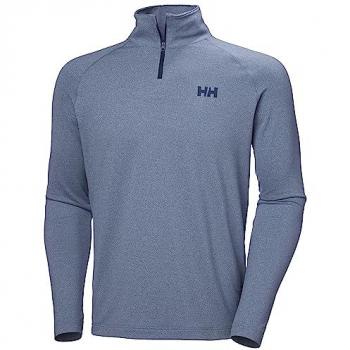 Helly Hansen Men's Verglas Ocean Blue Lightweight Half Zip Sweatshirt XL