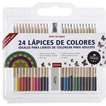 Alma 1330022 - Set de 24 lápices de colores Arte-Terapia