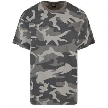 Urban Classics Men's Oversized Simple Dark Camo T-Shirt