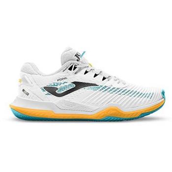 Zapatillas Joma T.point 23 Clay Hombre Blanco Azul, modelo Tpoins2332p, ideales para tierra batida, talla 38 EU