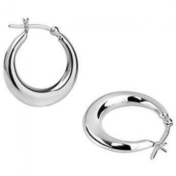 VIDAL & VIDAL Pendientes Chapado Plata Aro
