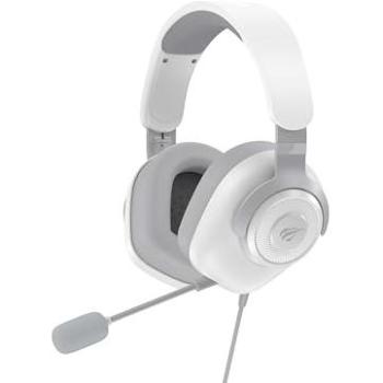 Auriculares Gaming Havit H2230D 3.5mm (Blanco y Gris), Inalámbricos y con Cable, Doble Micrófono