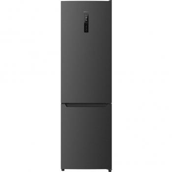 Frigorífico combi Cecotec Bolero CoolMarket Combi 322 Dark D Total No Frost 322L Acero Inoxidable/Negro Multi Air Flow 185,5 cm