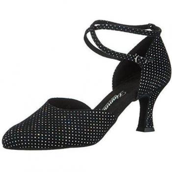 Diamant Damen Tanzschuhe 058-080-155, Zapatos de Danza Moderna/Jazz Mujer, Negro-Schwarz