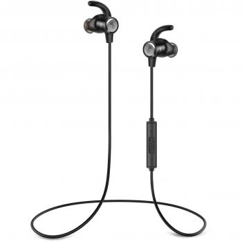 Auriculares Bluetooth Audífonos inalámbricos,Auriculares inalámbricos Audífonos Deporte con micrófono, 8 Horas de Auriculares de reproducción para el Correo en el Gimnasio