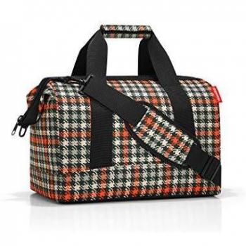 Reisenthel Allrounder M Glencheck red Sporttasche, 40 cm, 18L, Glencheck Red