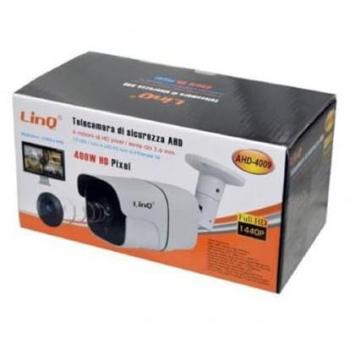 Cámara de Seguridad AHD 1440p con Visión Nocturna y Lente de 3.6mm - Modelo AHD-4009