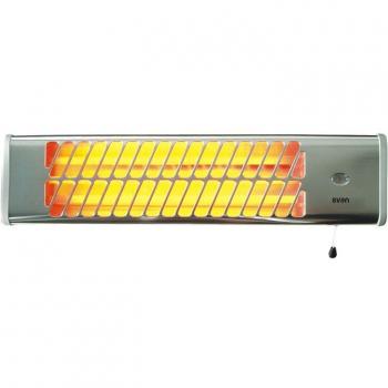 Estufa halógena Svan SCEH1500HM 1500W 3 niveles plata