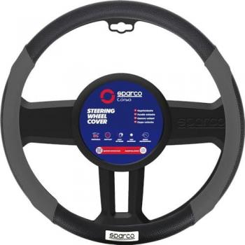 Funda para Volante Sparco C1113 Universal Negro/Gris (Ø 36 - 38 cm)