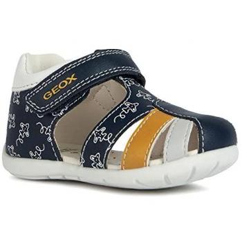Sandalias Geox Niño Modelo B Elthan Boy Color Azul Marino Talla 18