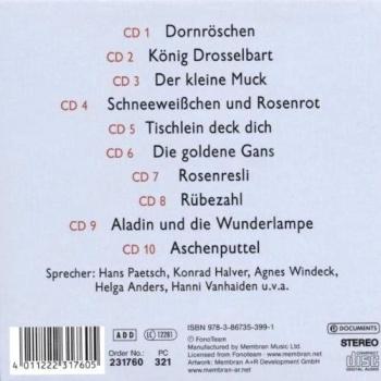 Der Märchenschatz: Dornröschen, Aschenputtel, Rosenresli, Rübezahl, Schneeweisschen und Rosenrot, ...