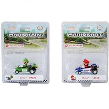 Nintendo Pull Speed Mario Kart 8 Circuit Special Luigi car blister