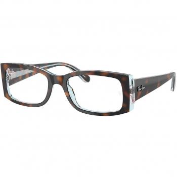 Ray-Ban RX5434F Miriam Asian Fit 8401 Women's Eyeglasses Tortoiseshell Size 54 (Frame Only) - Blue Light Block Available