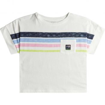 Camiseta de niños Swimming In The Stars Roxy, Textil Sportswear, marca Roxy, modelo Ergzt04035-Wbk0, para mujer, color blanco