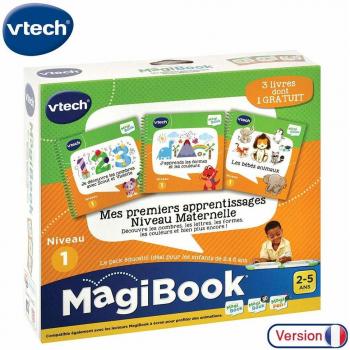 Juego Educativo Vtech Magibook Mis Aprendizajes Nivel Infantil Multicolor 1 Pieza 80-488905 Dimensiones 1,8 x 17,8 x 18,7 cm