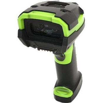 Zebra LI3608-ER3U4600ZVW - Lector de códigos de barras portátil 1D en color negro y verde