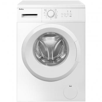 LAVADORA AMICA WA0S610DO - Carga frontal, capacidad de 6 kg, velocidad de centrifugado de 1000 rpm, clase energética A+++, 15 programas de lavado, función de inicio diferido,