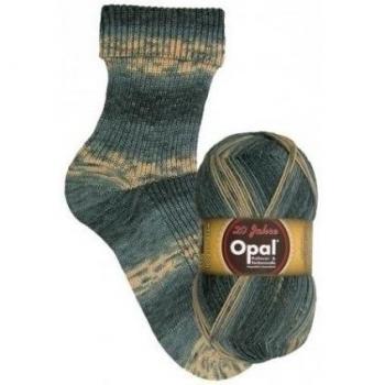 OPAL Lana calcetines Colección 20 Años OPAL 4 capas - 100g - 9286, 100g