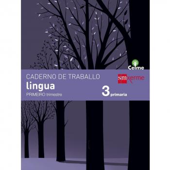 Caderno de lingua. 3 Primaria, 1 Trimestre. Celme - 9788498544299