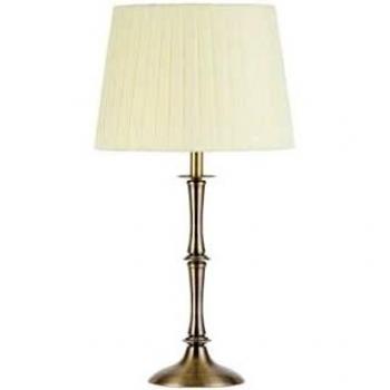 FABRILAMP Sobremesa Oregón E27 Cuero Beige